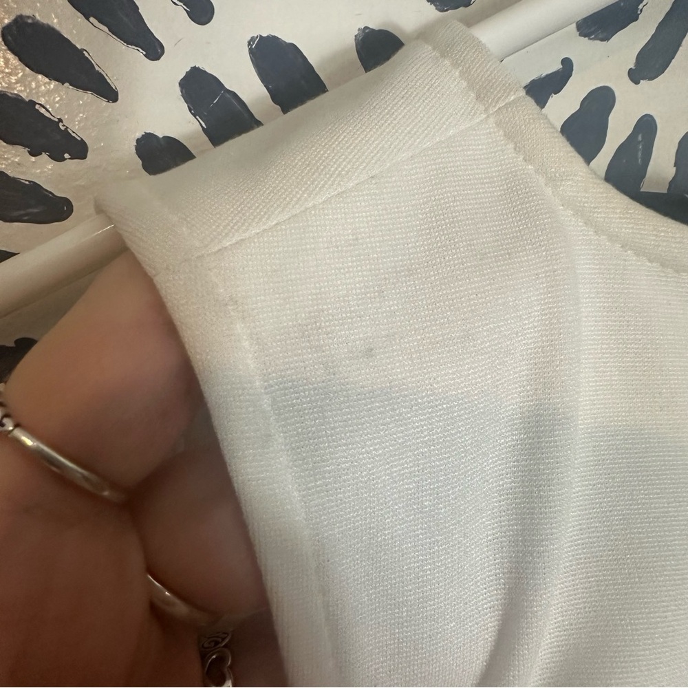 Lisa Perry Barneys New York Ivory Circle Mod Pocket Dress - Picture 9 of 12